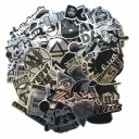 Autocollants 50 pcs A1794 3