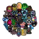 Autocollants 50 pcs E103 4