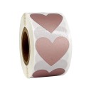 Autocollants à gratter cœur 300 pcs 6