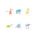 Autocollants animaux 500 pcs A1784 2