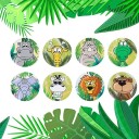 Autocollants animaux 500 pcs 2