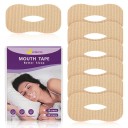 Autocollants anti-ronflement en forme de O Bandes adhésives pour empêcher la respiration par la bouche Autocollants pour la bouche contre le ronflement Pour enfants et adultes 30 pièces 4