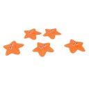 Autocollants antidérapants étoile de mer 5 pcs 5