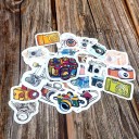 Autocollants appareil photo 22 pcs 4
