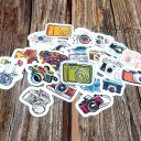Autocollants appareil photo 22 pcs 5