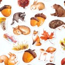 Autocollants automne 46 pcs 2