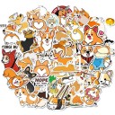 Autocollants chiens 10/30/50 pcs 3
