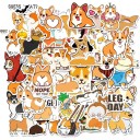 Autocollants chiens 10/30/50 pcs 1