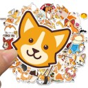 Autocollants chiens 10/30/50 pcs 2