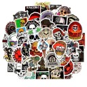 Autocollants crânes 50 pcs E196 1