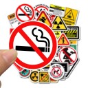 Autocollants d'avertissement 50 pièces E111 2