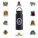 Autocollants de camping 50 pcs 4