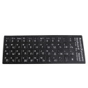Autocollants de clavier anglais et russe 2