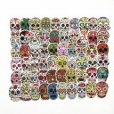 Autocollants de crânes 60 pcs 4