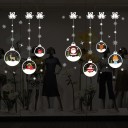Autocollants de fenêtre de Noël 4