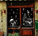 Autocollants de fenêtre de Noël 6