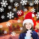 Autocollants de Noël flocons 27 pcs 4