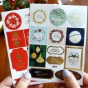 Autocollants de Noël pour cadeaux 5