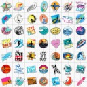 Autocollants de surf 50 pcs E300 2