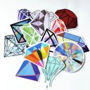 Autocollants diamants 18 pcs 3