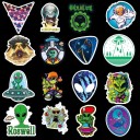 Autocollants extraterrestres 50 pcs E175 3