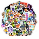 Autocollants extraterrestres 50 pcs E187 2