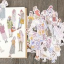 Autocollants femmes 100 pcs 1