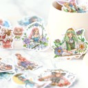 Autocollants filles 21 pcs 1