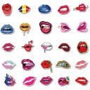 Autocollants lèvres 50 pcs 5