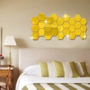 Autocollants miroir pour mur 12 pcs 5