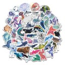 Autocollants monde marin 10/50 pcs 3