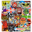 Autocollants musique 100 pcs E281 2