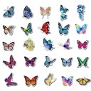 Autocollants papillons 10/30/50 pcs 1