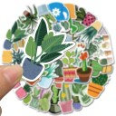 Autocollants plantes 45 pcs 3