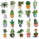 Autocollants plantes 45 pcs 6