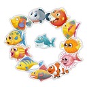 Autocollants poissons 40 pcs 2