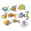 Autocollants poissons 40 pcs 5