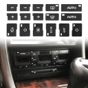 Autocollants pour boutons dans la voiture 2