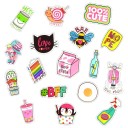 Autocollants pour filles 50 pcs E250 3