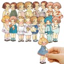 Autocollants rétro 15 pcs 3
