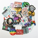 Autocollants scientifique 51 pcs 1