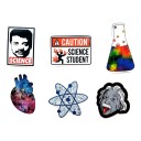 Autocollants scientifiques 50 pcs E146 4