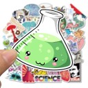 Autocollants scientifiques 50 pcs E226 3