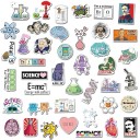 Autocollants scientifiques 50 pcs E226 6