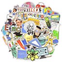 Autocollants scientifiques 50 pcs 1