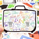 Autocollants scientifiques 50 pcs 5