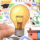Autocollants scolaires 50 pièces 4