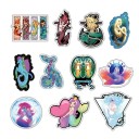 Autocollants sirène 50 pcs 3