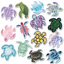 Autocollants tortues 40 pcs 3
