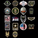 Autocollants USA 50 pcs A1796 2
